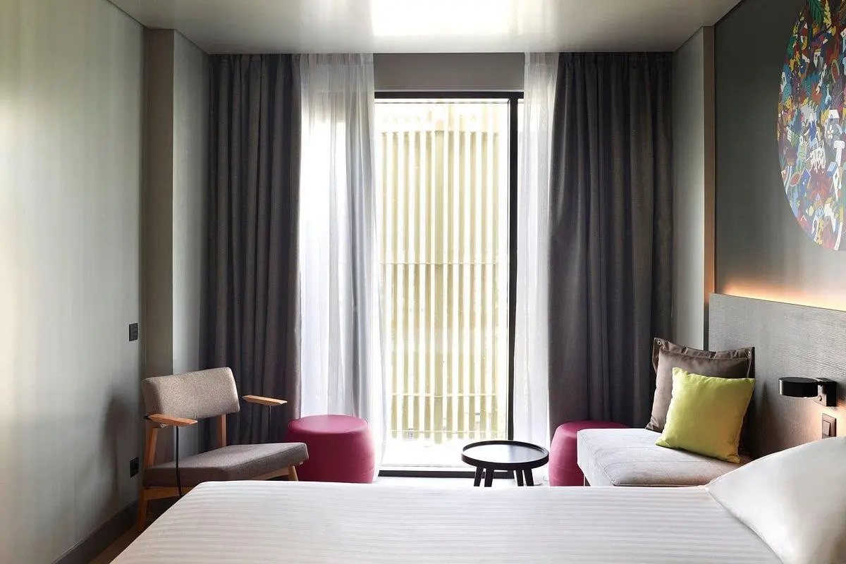 Pokój w hotelu Moxy Athens City