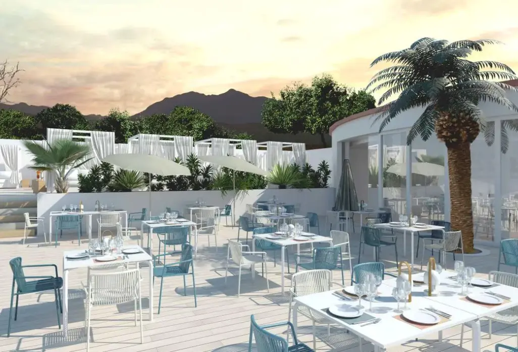 Basen w hotelu Palladium Hotel Menorca