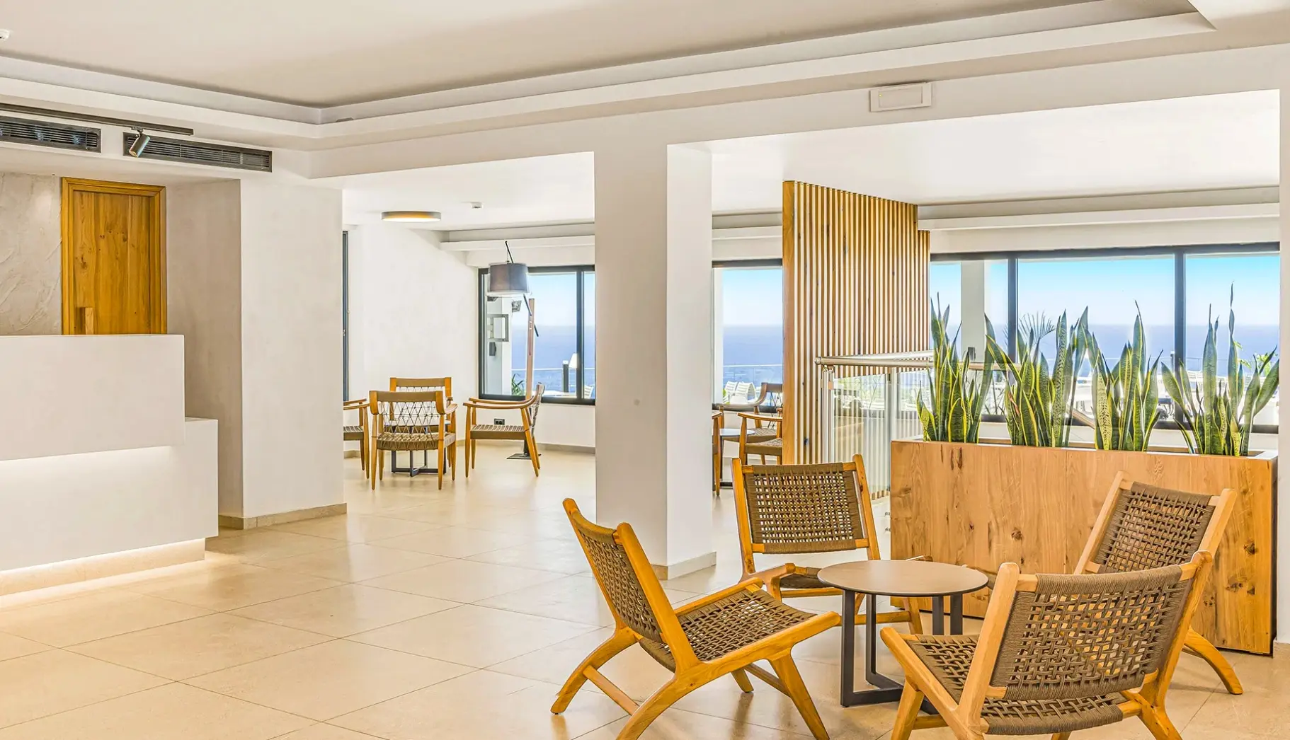 Lobby hotelu Panorama Boutique Village