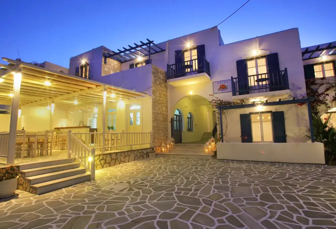 Obiekt hotelu Paros Inn Seafront