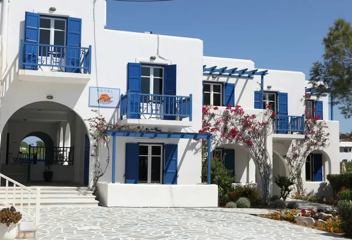 Obiekt hotelu Paros Inn Seafront