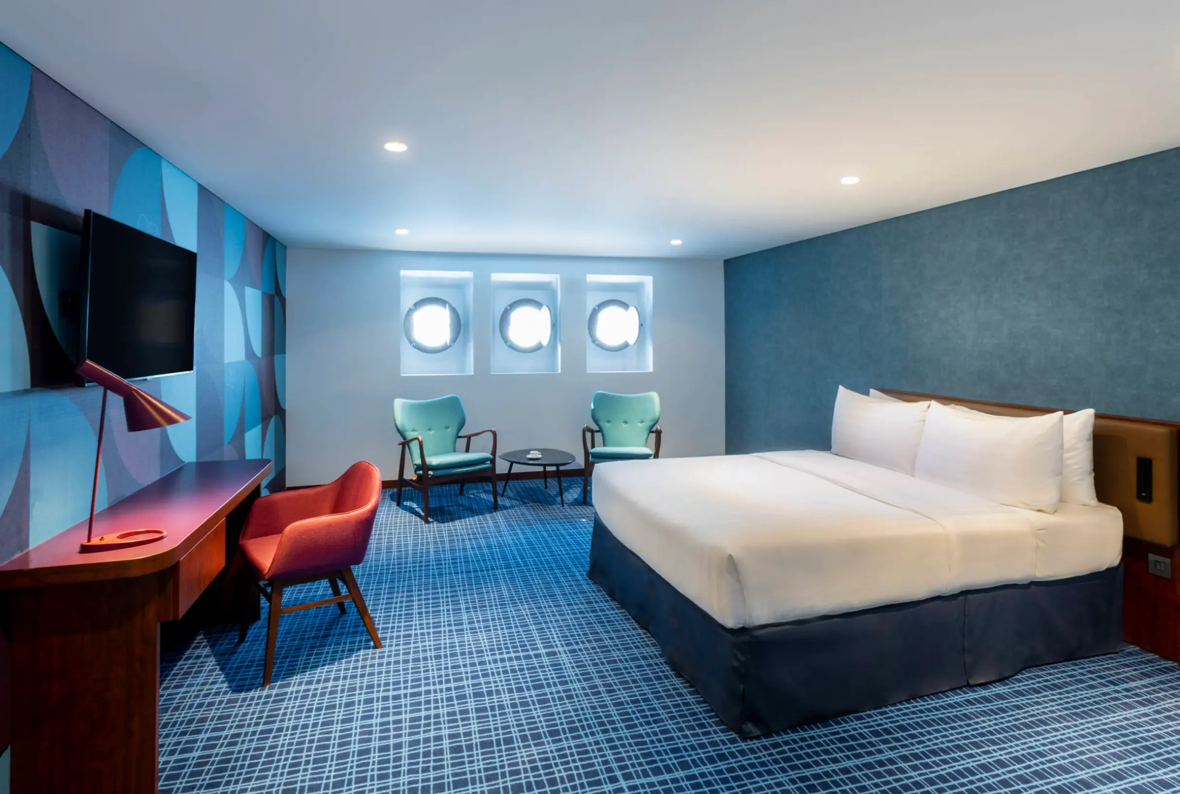 Pokój w hotelu Queen Elizabeth 2