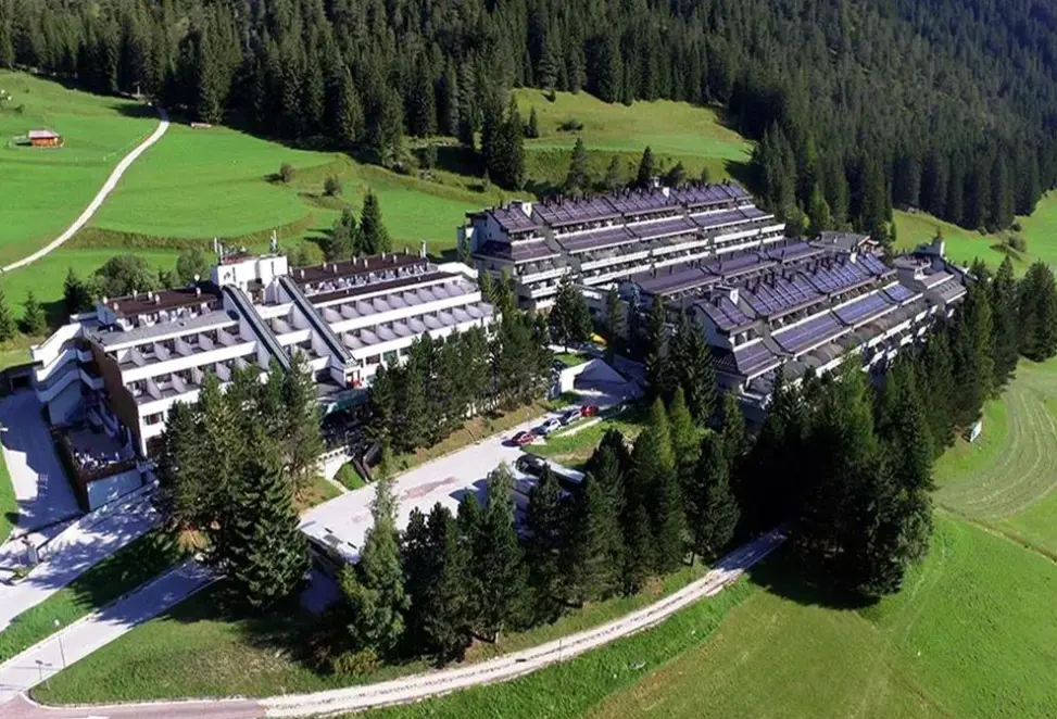 Obiekt hotelu Regina e Fassa