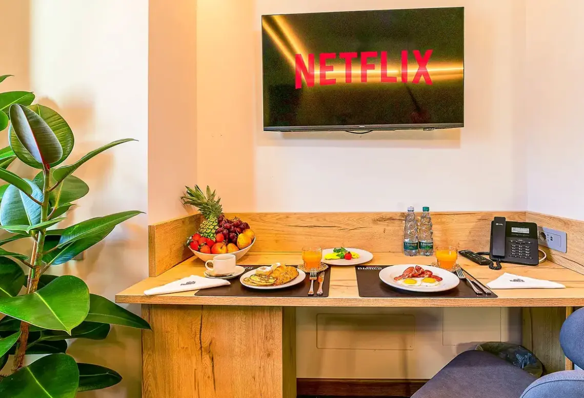 Restauracja i jedzenie w hotelu Riserva Bianca