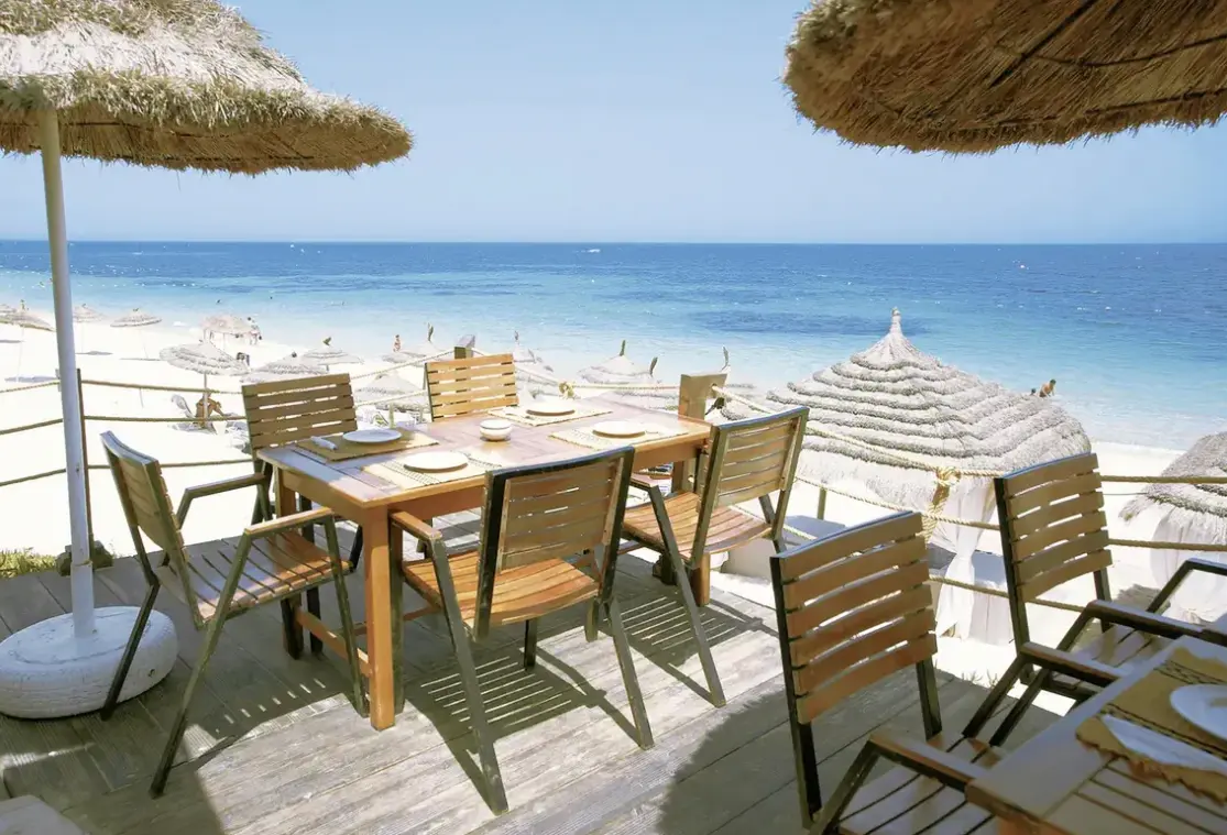 Plaża przy hotelu Seabel Alhambra Beach Golf & Spa