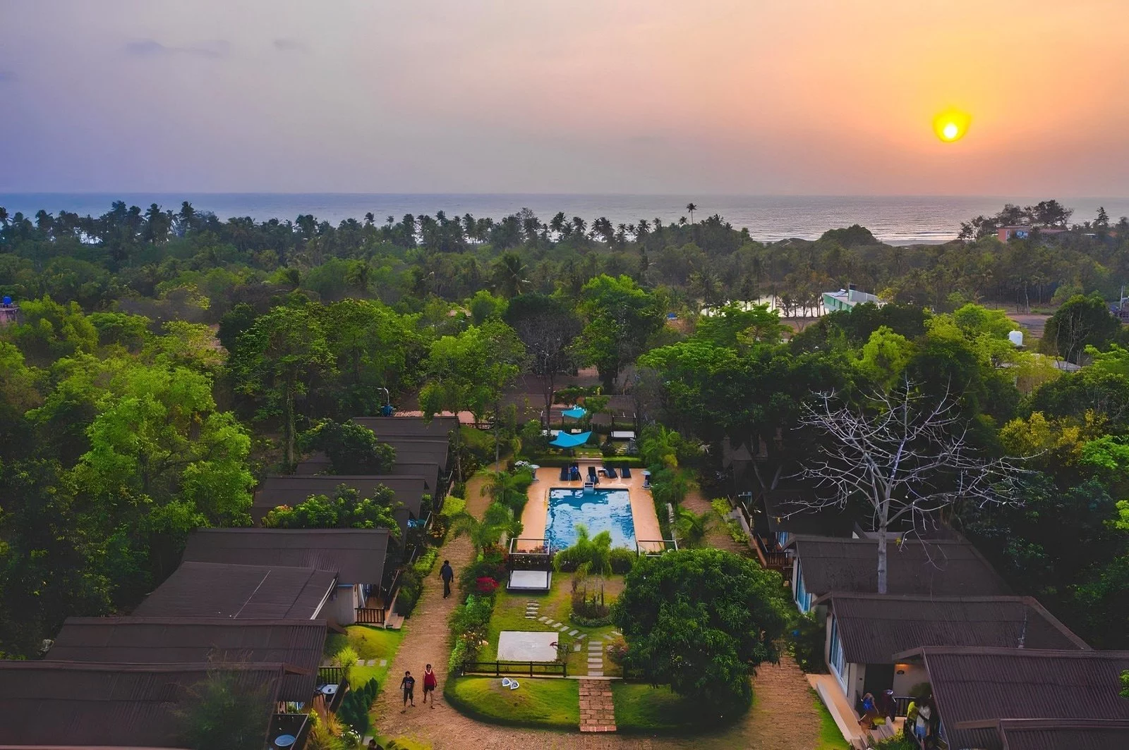 Obiekt hotelu Stone Wood Resorts & Spa Mandrem