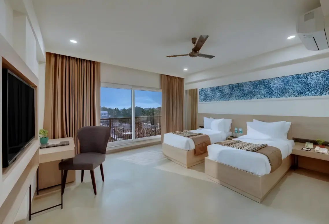 Pokój w hotelu The Fern Habitat Candolim Goa