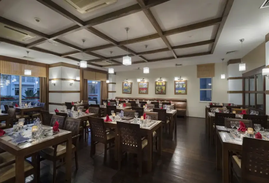 Restauracja i jedzenie w hotelu Trendy Aspendos Beach