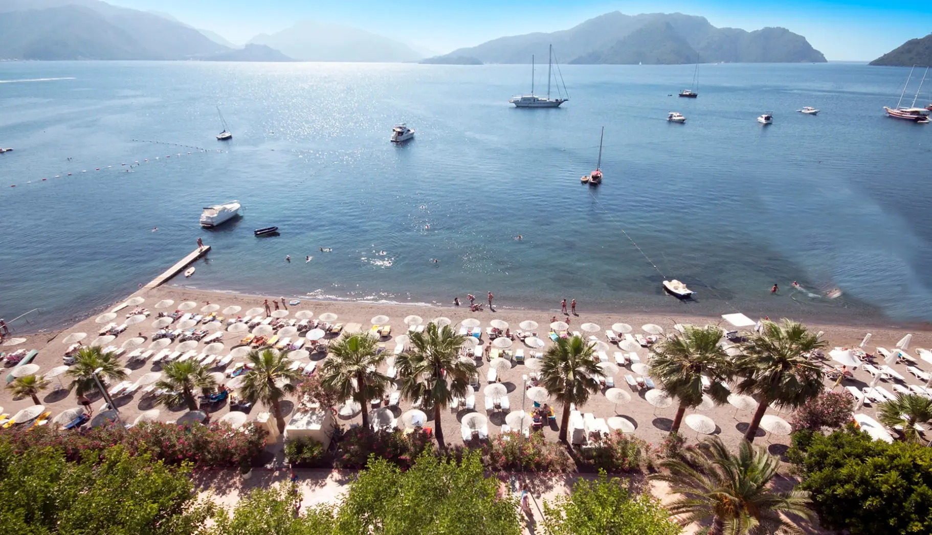 Plaża przy hotelu Tropical Beach