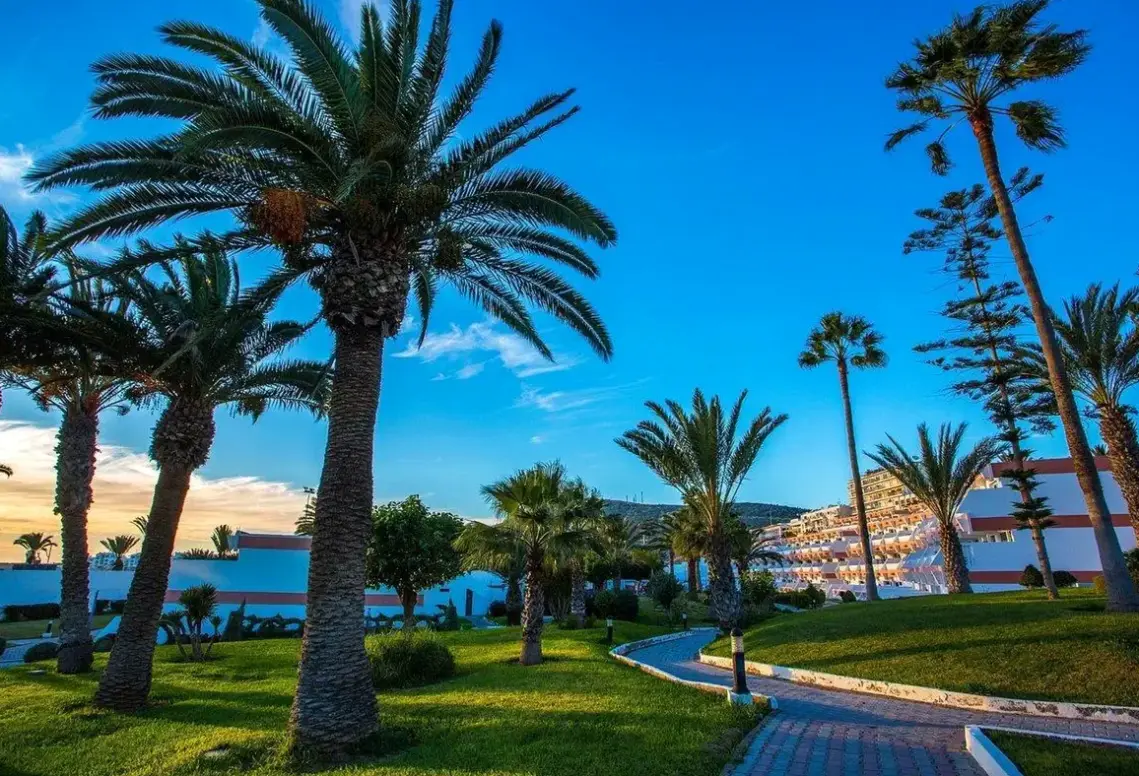 Lobby hotelu Al Moggar Garden Beach (Agadir)
