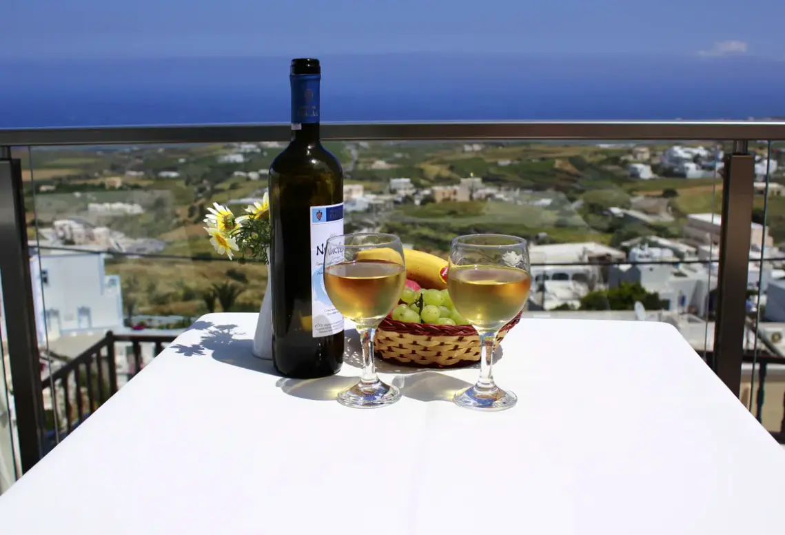 Widok z hotelu Amerisa Suites