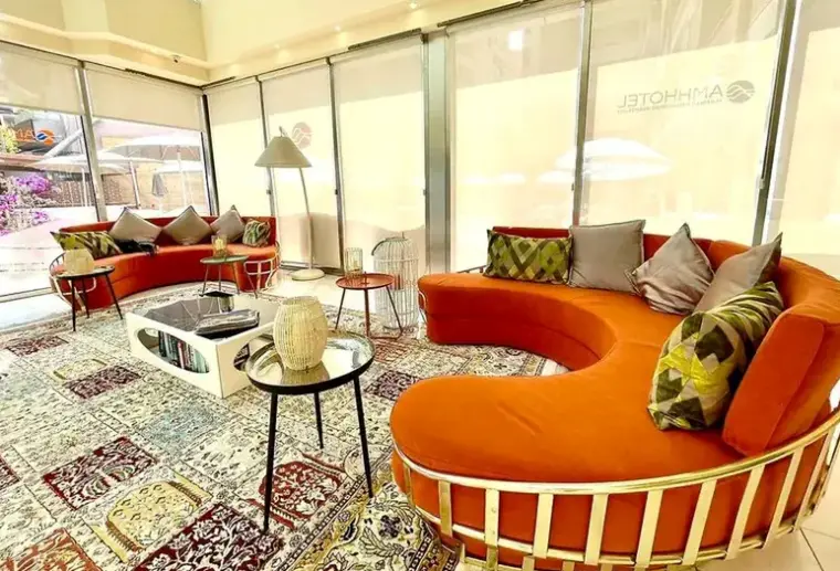 Lobby hotelu Amh (Durrës)