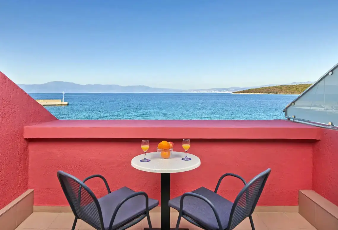 Widok z hotelu Aminess Veya Maradiso