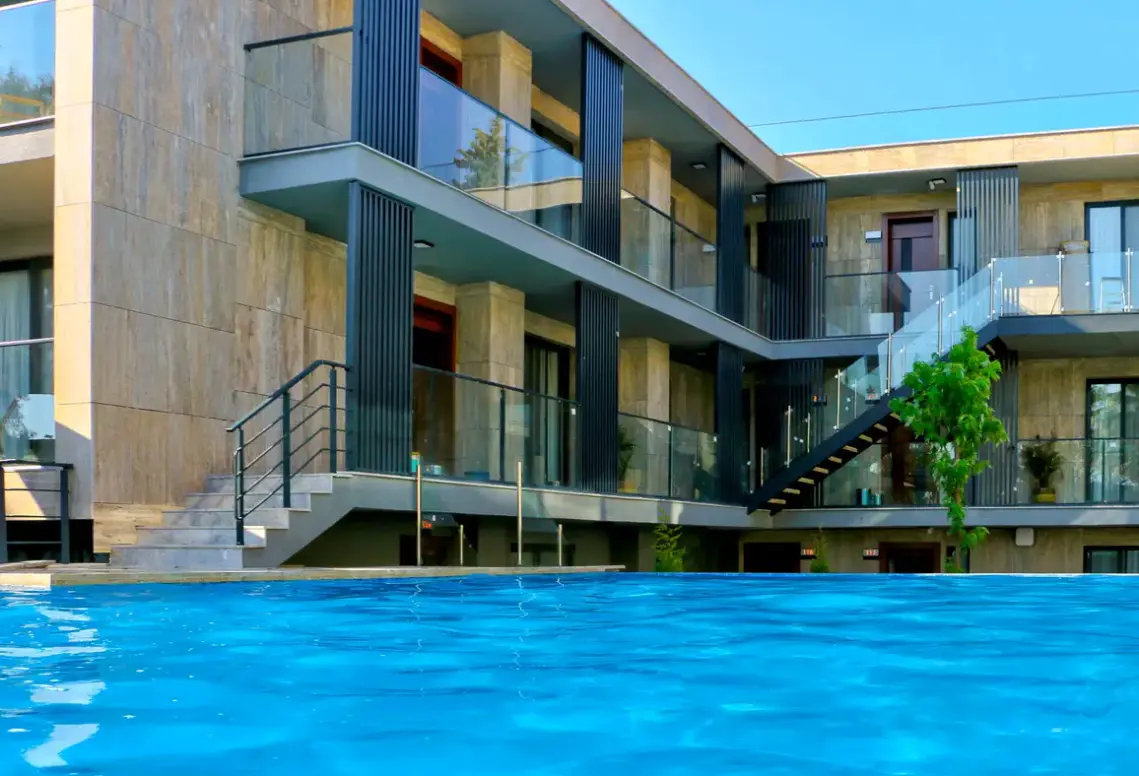 Basen w hotelu Arcadia of Bodrum