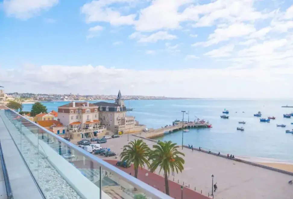 Widok z hotelu Baia (Cascais)