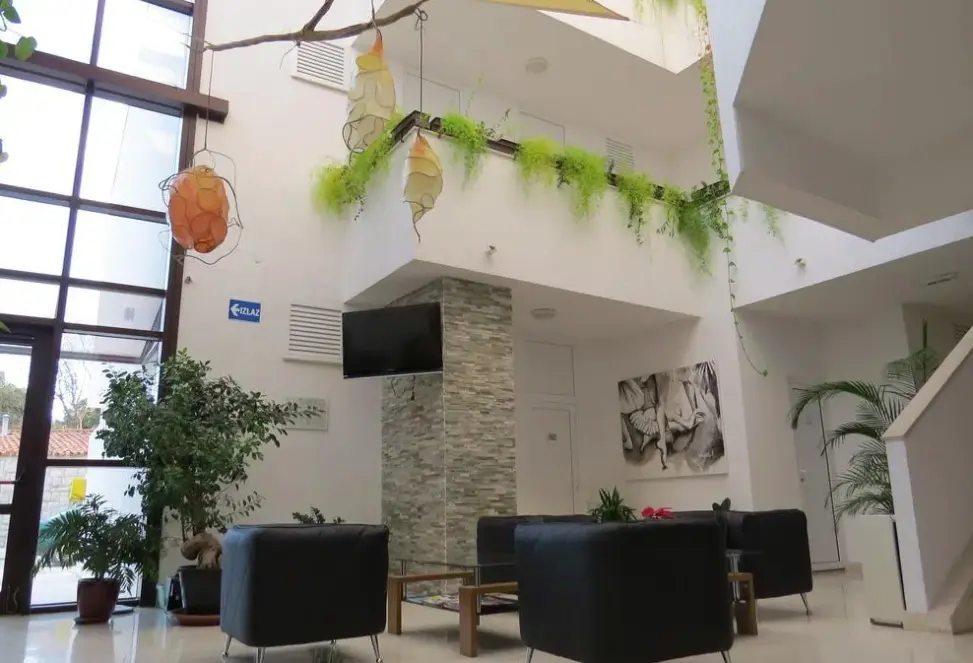 Lobby hotelu Baletna Skola