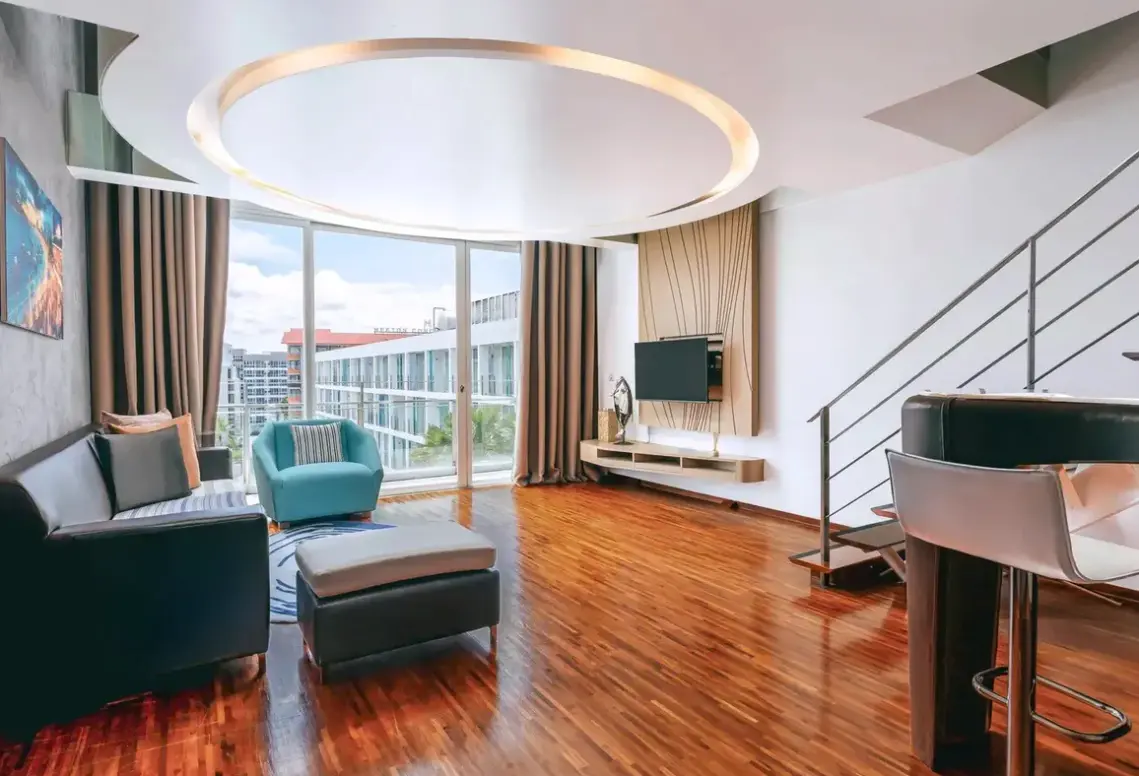 Pokój w hotelu Baraquda Pattaya