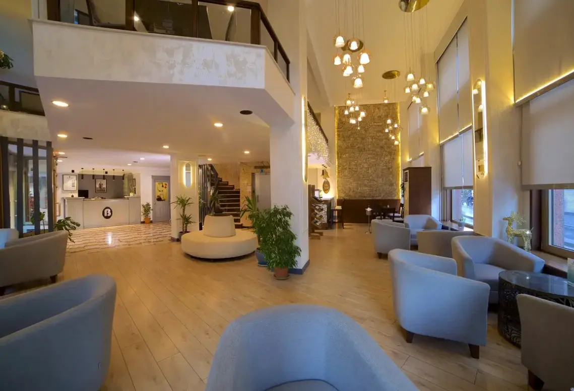 Lobby hotelu Barin (Istanbul)