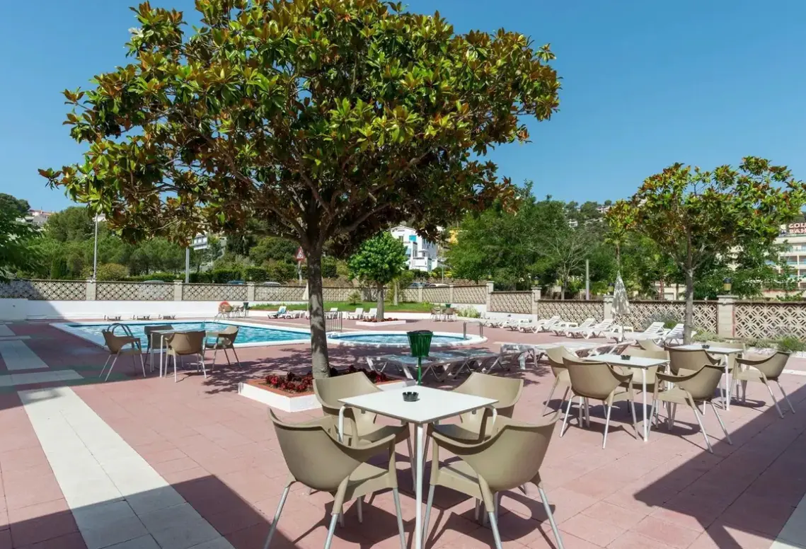 Basen w hotelu Blue Sea Continental (Tossa de Mar)