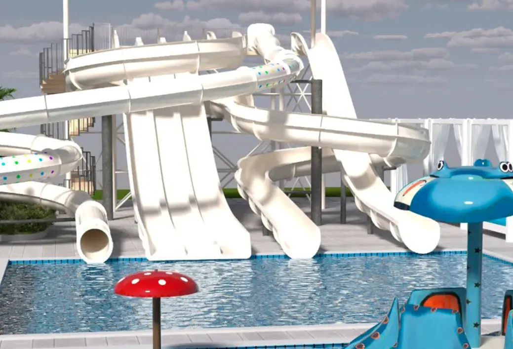 Basen w hotelu Bonita Luxury (Golem)