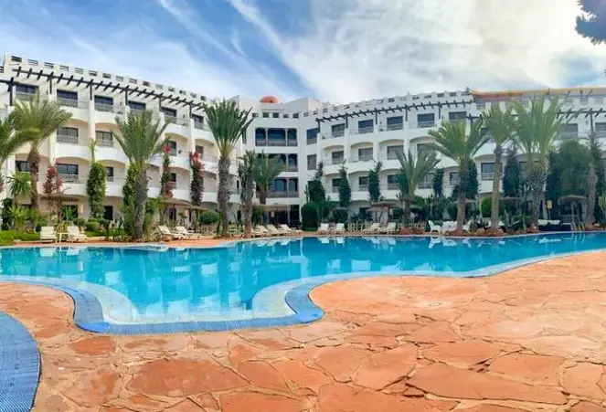 Basen w hotelu Borjs Hotel Suites & Spa (Agadir)