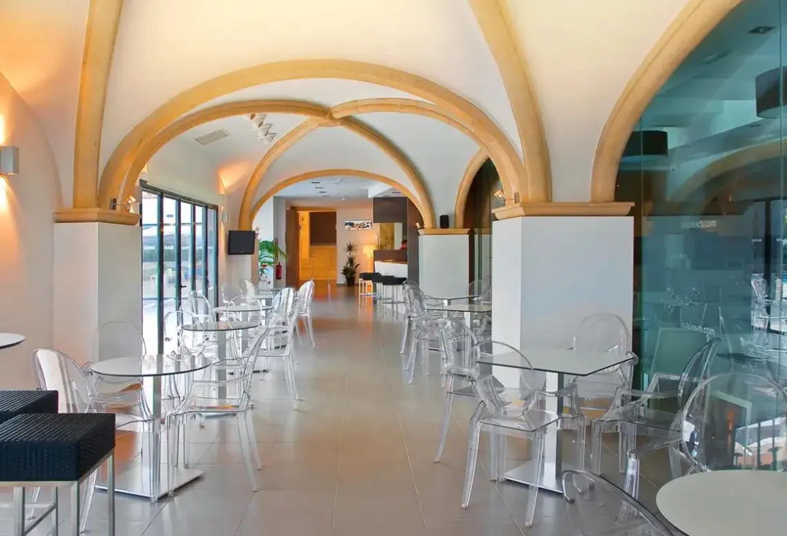 Lobby hotelu Boutique Rh Portocristo