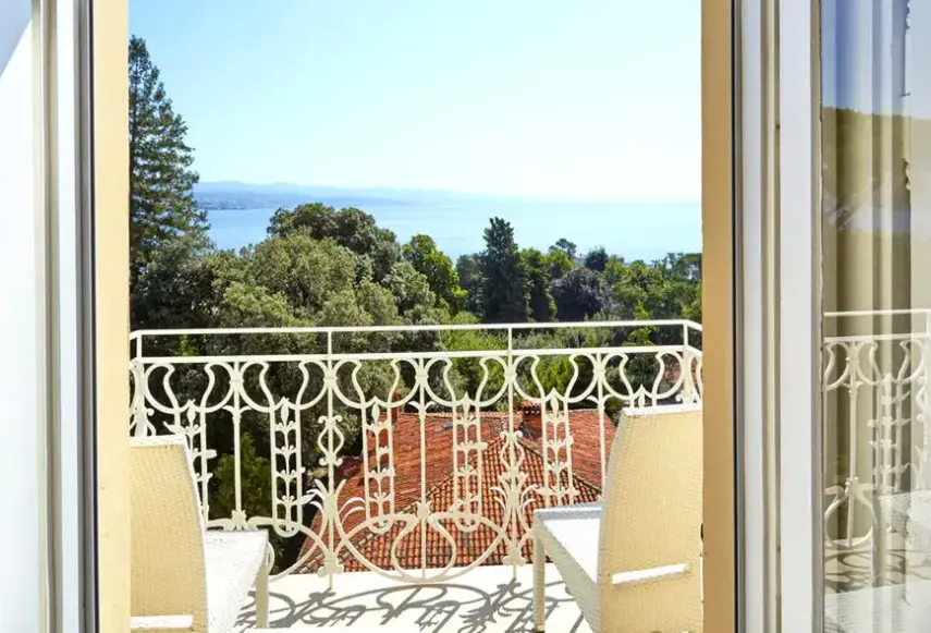 Widok z hotelu Bristol (Opatija)