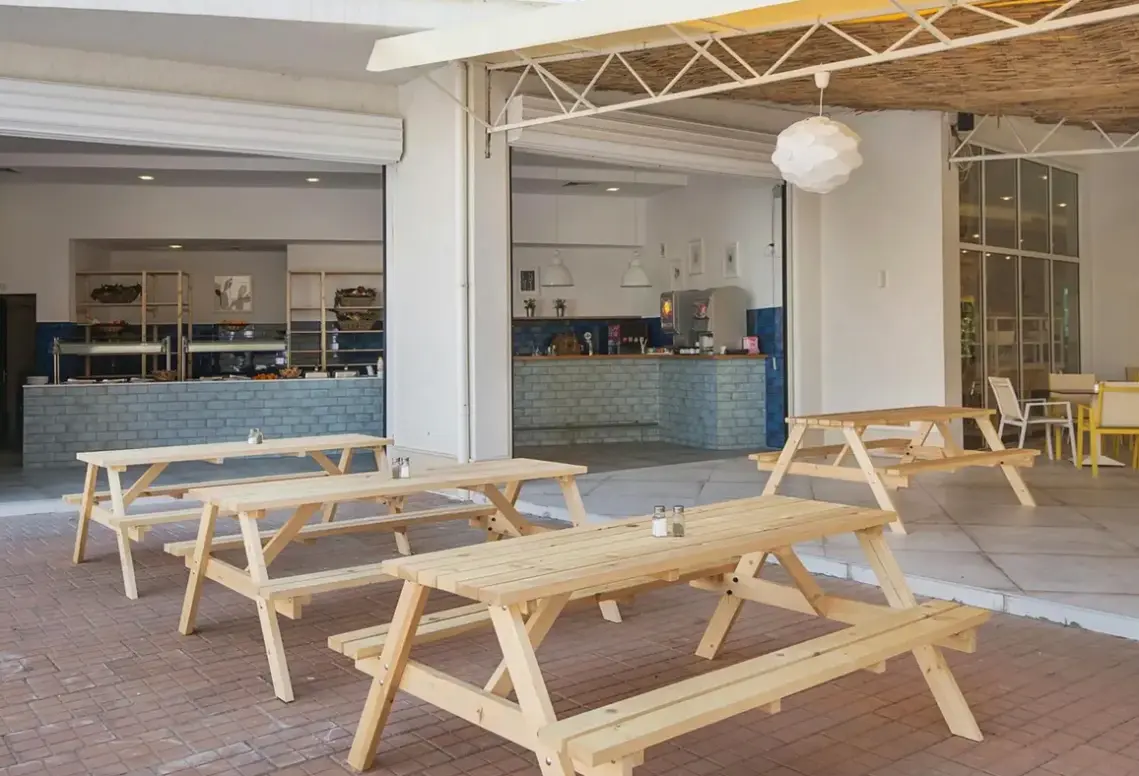 Restauracja i jedzenie w hotelu Calypso (Sunny Beach)