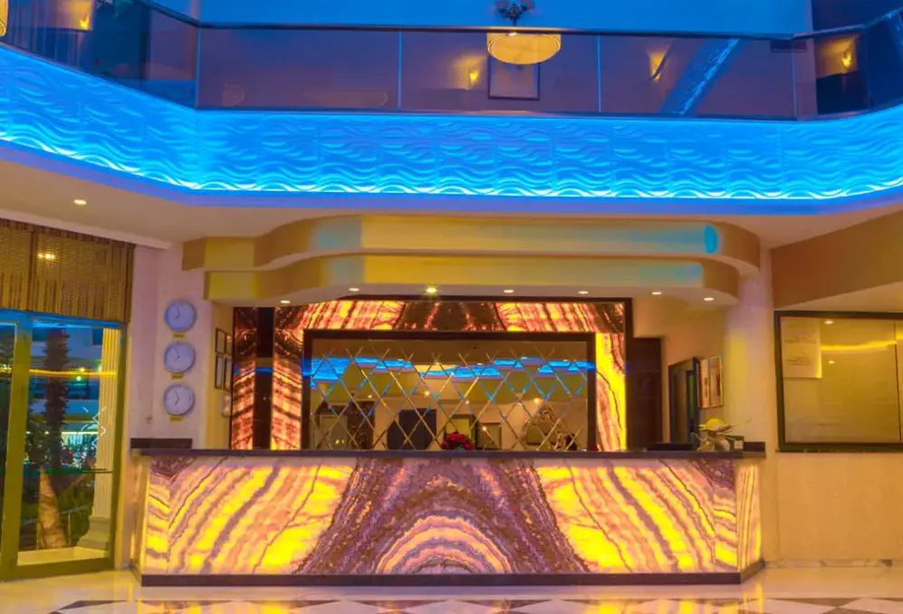Lobby hotelu Caretta Relax