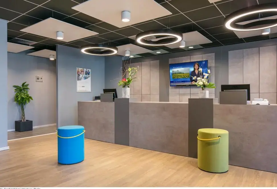 Lobby hotelu Comfort Lichtenberg