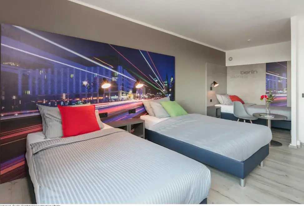 Pokój w hotelu Comfort Lichtenberg