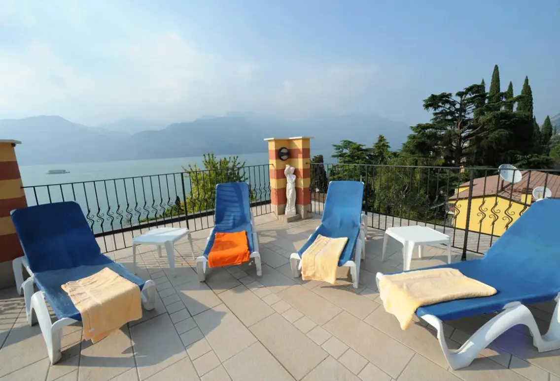 Basen w hotelu Cristallo (Malcesine)