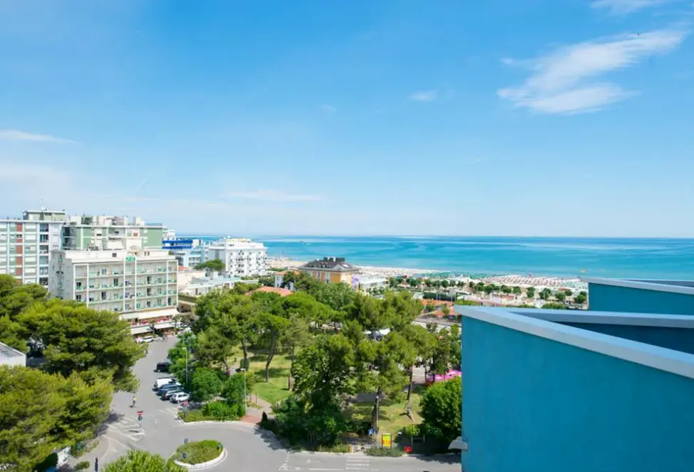 Widok z hotelu Cristallo (Riccione)