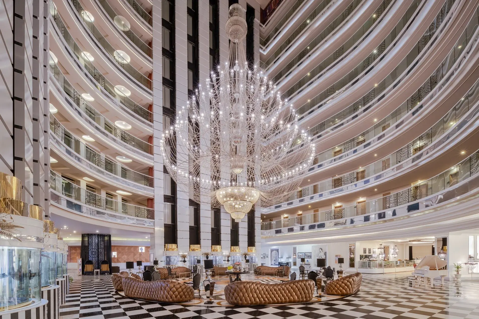 Lobby hotelu Delphin Imperial Lara