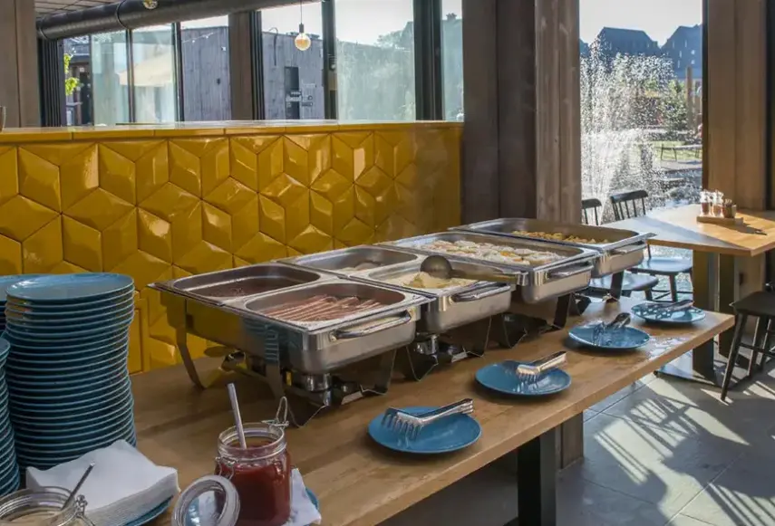 Restauracja i jedzenie w hotelu Demanova Rezort