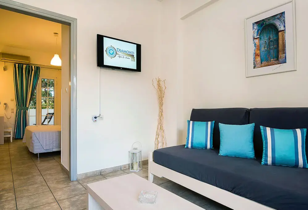 Pokój w hotelu Diamond Apartments & Suites