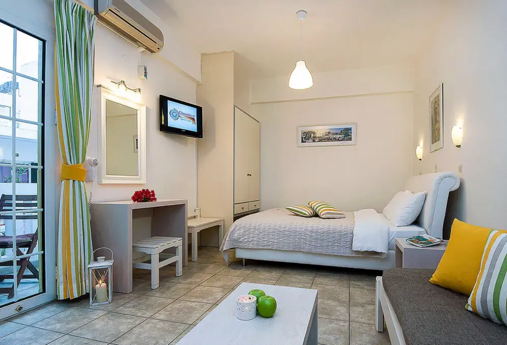 Pokój w hotelu Diamond Apartments & Suites