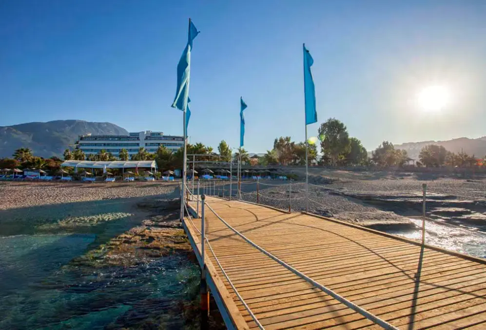 Plaża przy hotelu Drita Resort & Spa