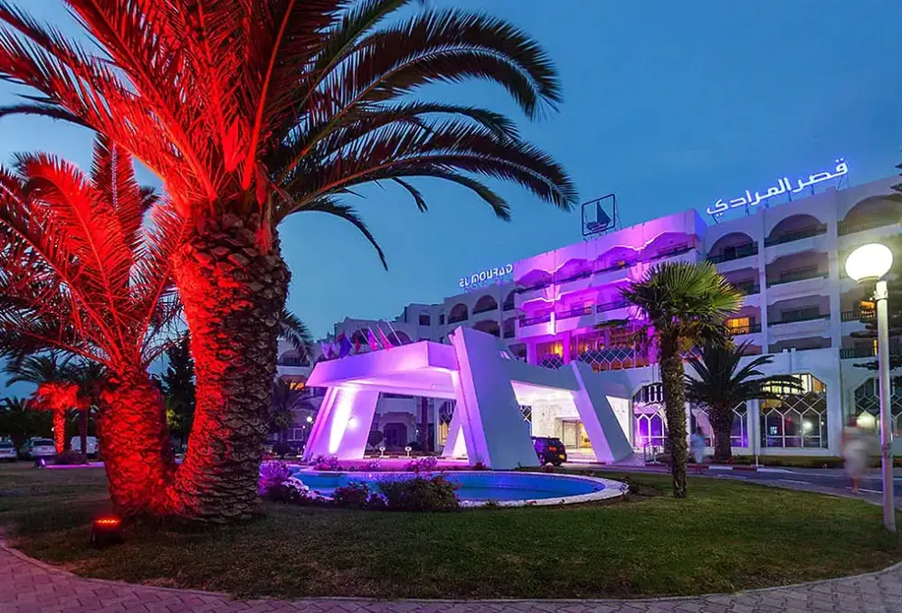 Obiekt hotelu El Mouradi Palace