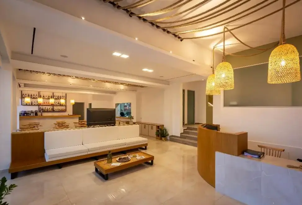 Lobby hotelu Eleals