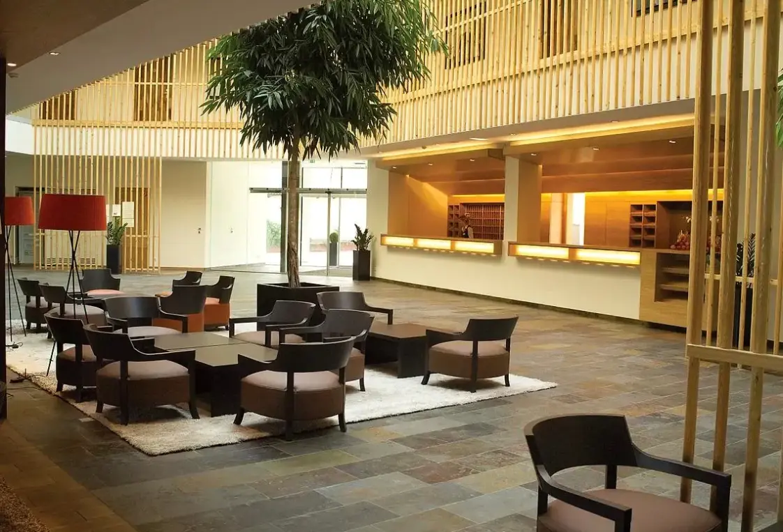 Lobby hotelu Falkensteiner & Spa Carinzia