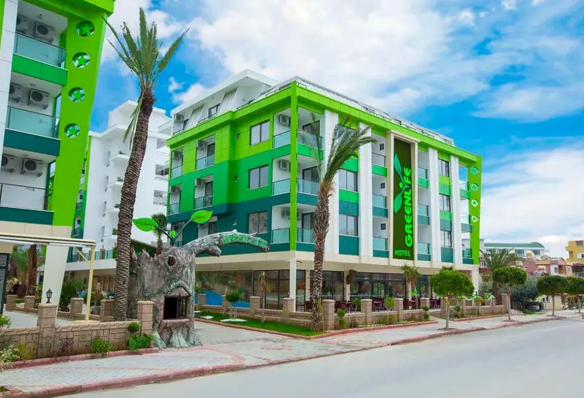 Obiekt hotelu Green Life (Kestel)