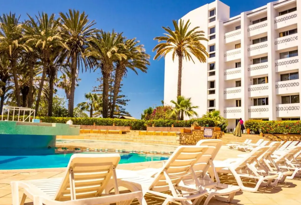 Basen w hotelu Hamilton (ex. Adrar)