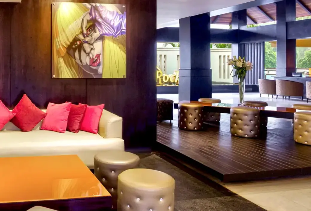 Lobby hotelu Hard Rock Goa