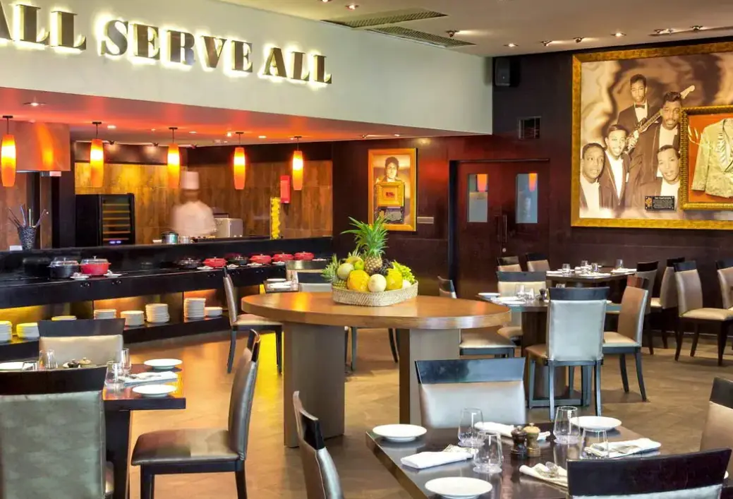 Restauracja i jedzenie w hotelu Hard Rock Goa