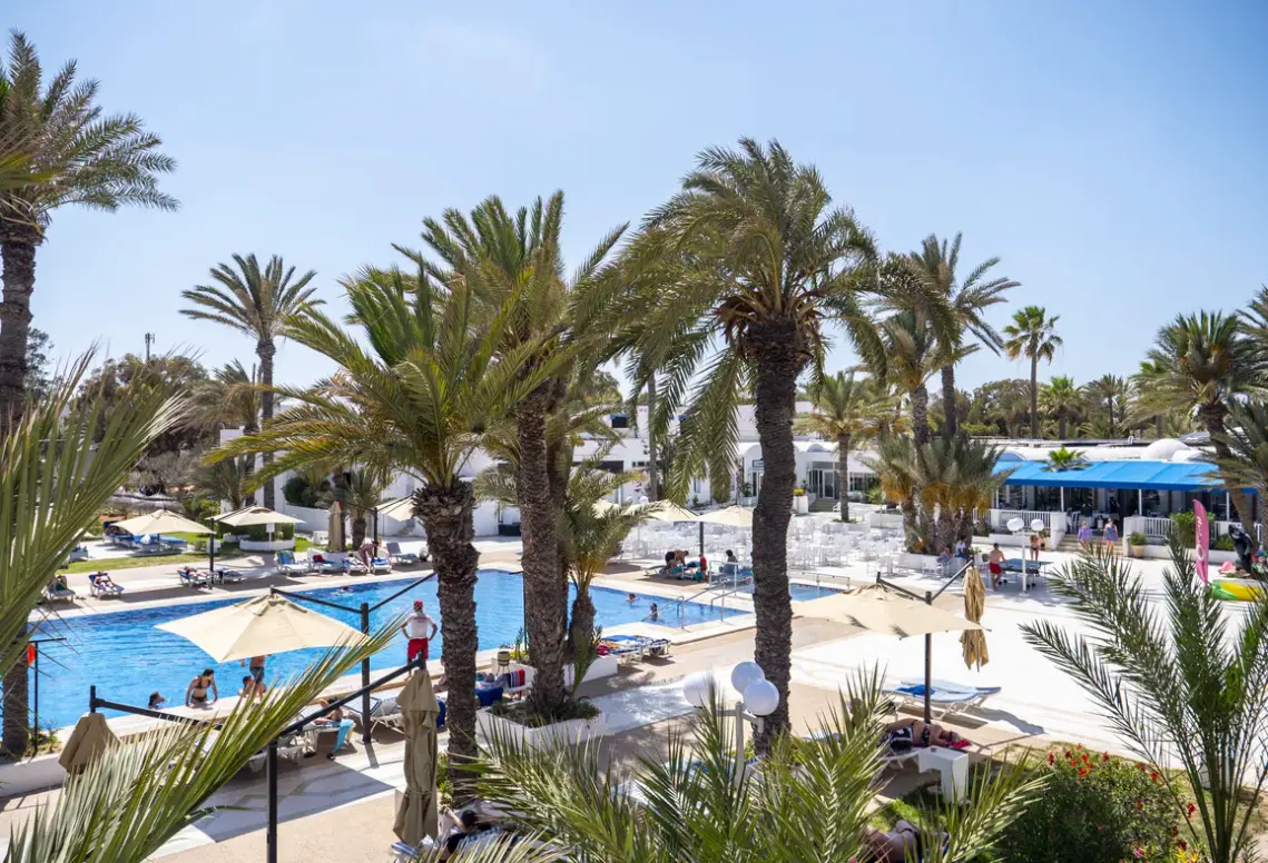 Basen w hotelu Hari Club Beach Resort Djerba