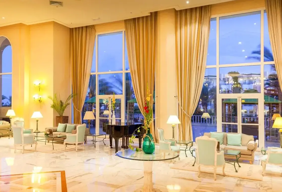 Lobby hotelu Hasdrubal Thalassa (Hammamet)