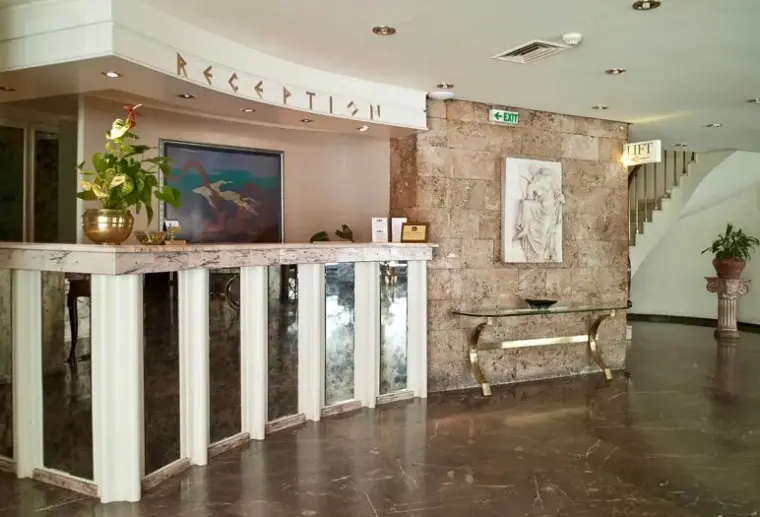 Lobby hotelu Ilisia