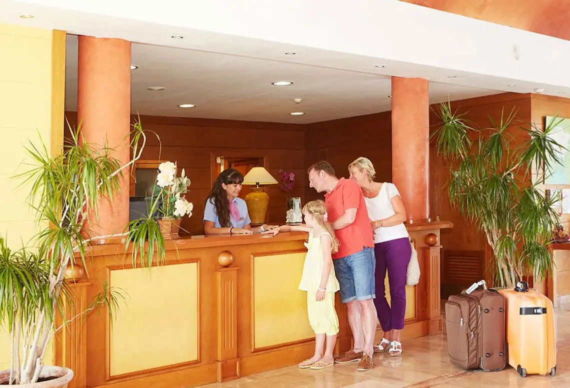 Lobby hotelu Isla del Aire