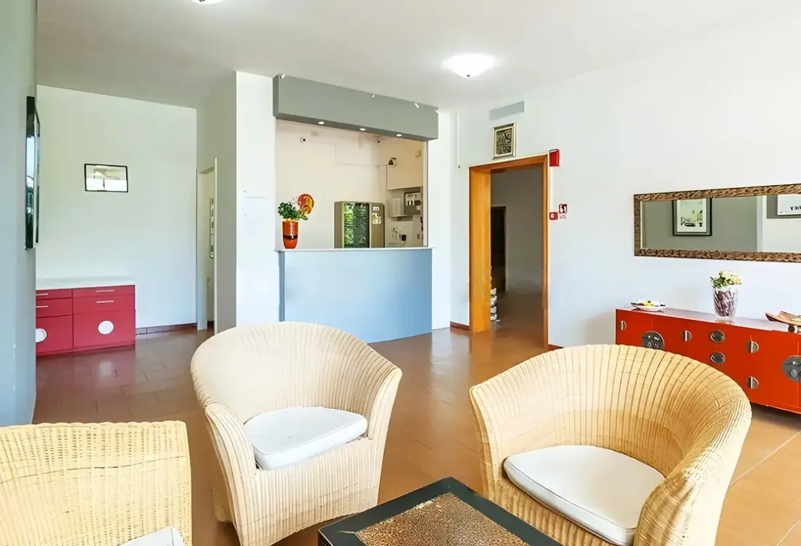 Lobby hotelu K2 (Cattolica)